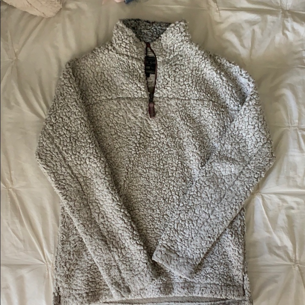 True Grit pullover zip up